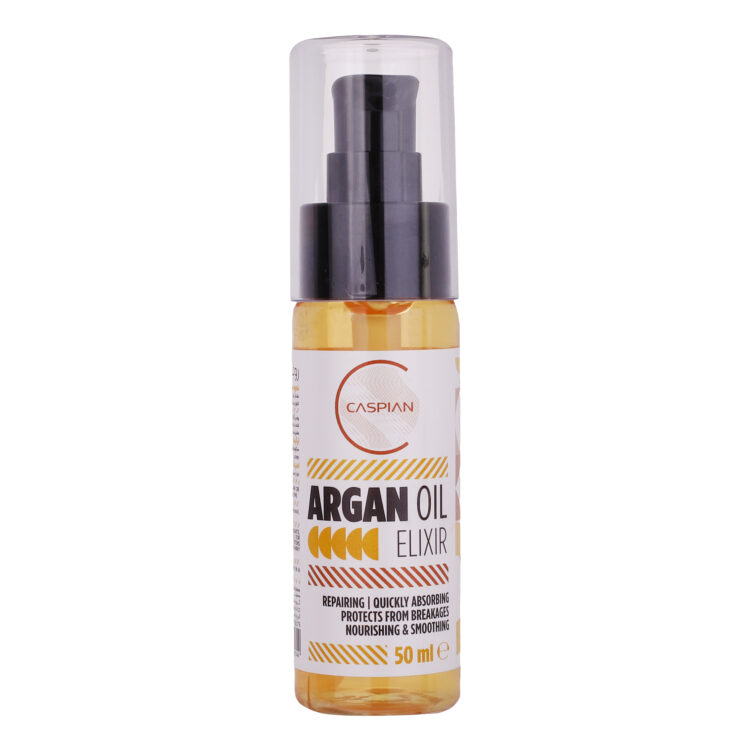 روغن مو آرگان کاسپین مدل 25 حجم 50 میلی لیتر