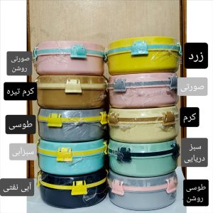 ظرف غذای کودک مدل گرد کد 60